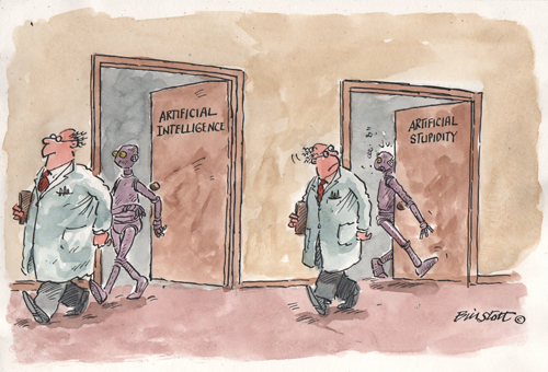 Bill Stott cartoon
